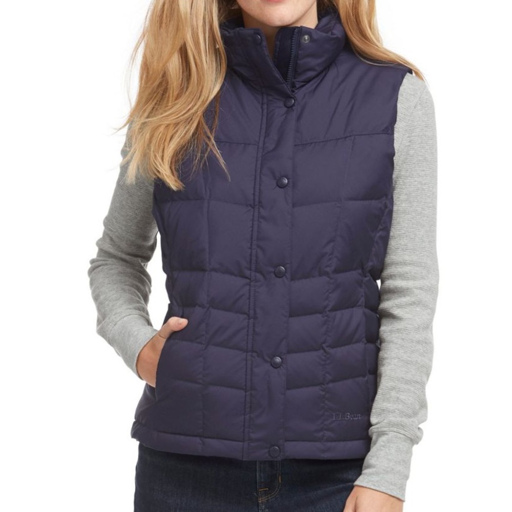 Fuchsia Pink LL Bean Women's Trail Model Down Vest